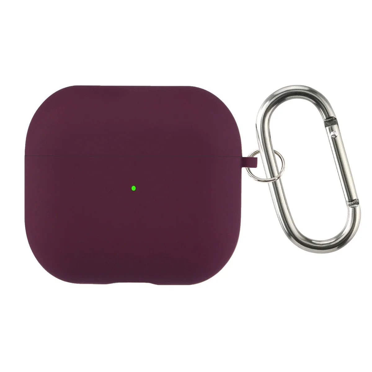 Inner Flocking Silicone and PC Keychain Case for AirPods Pro 2