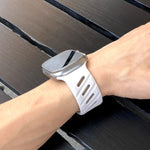 Silicone Slanted Buckle Sport Band for Apple Watch