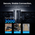 Vention 45W Dual-Port Car Charger With Pull Ring