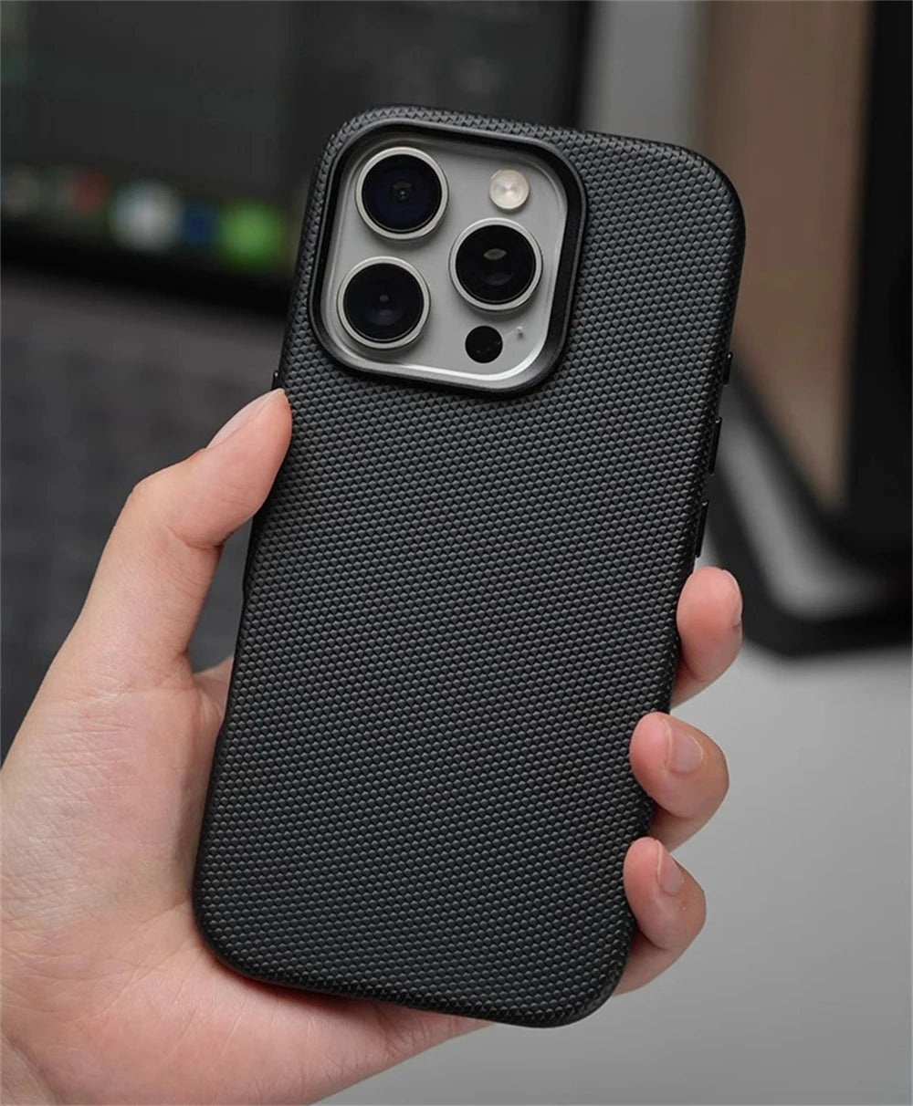 Luxury Dragon Scale Leather MagSafe Case for iPhone 16 Series