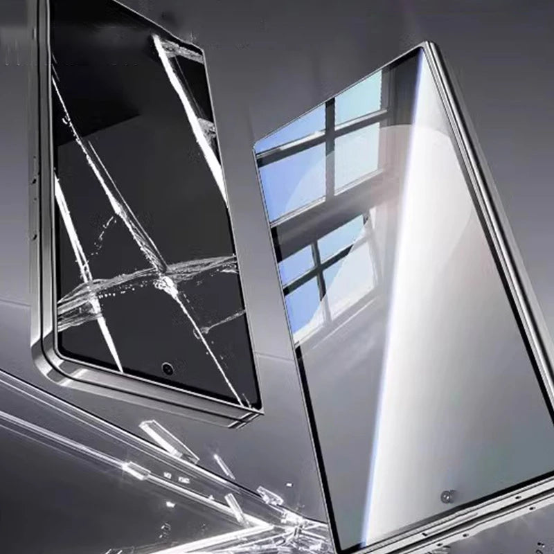 Samsung Galaxy Z Fold 7 Full Cover 9H Tempered Glass Screen Protector with Easy Installation Tray