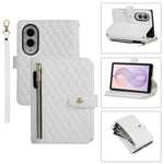 Quilted Leather Wallet Case with Foldable Viewing Stand for Samsung Galaxy Z Fold 8