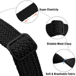 Adjustable Braided Nylon Bracelet for Samsung Galaxy Watch 8 / Galaxy Watch 8 Classic