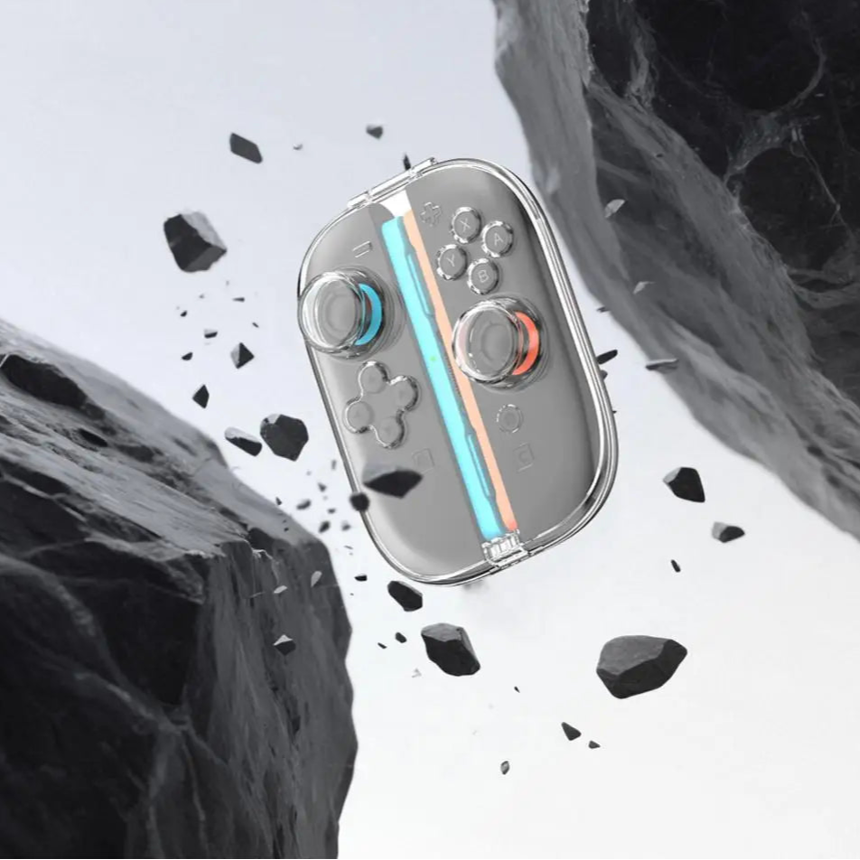 Transparent Magnetic Protective Case for Nintendo Switch 2 Joy-Con