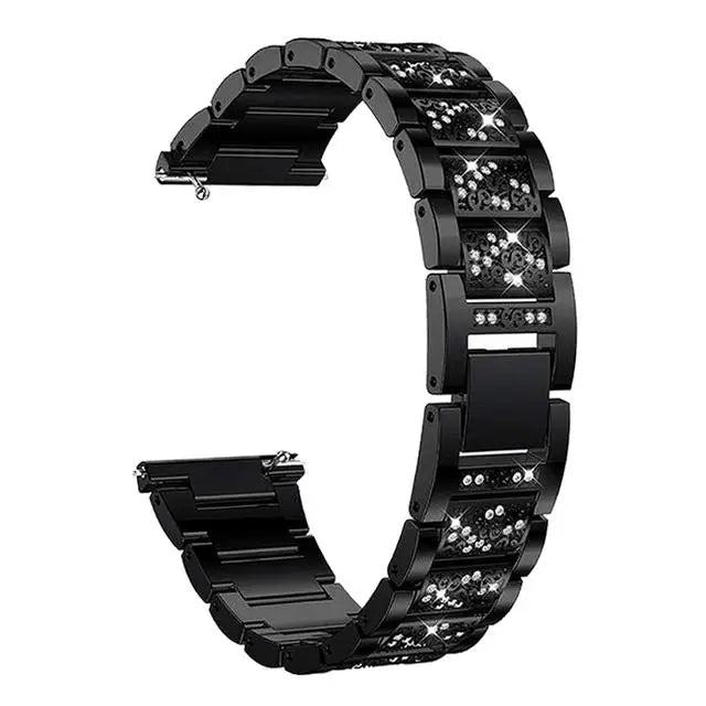 Fashion Shiny Stone Metal Replacement Band for Samsung Galaxy Watch 6 & Galaxy Watch 6 Classic