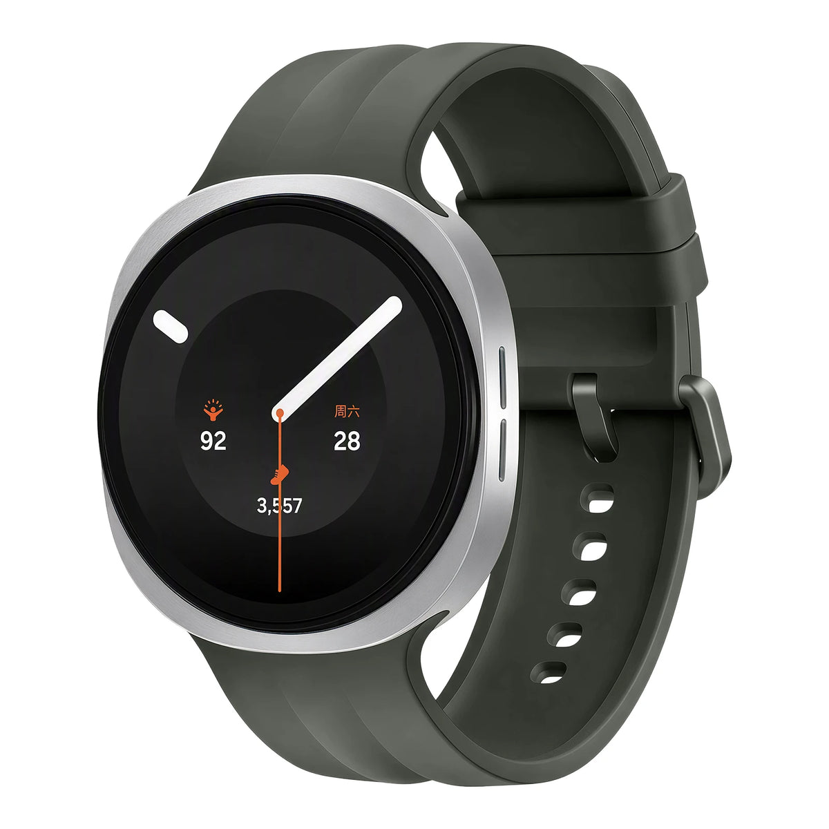Waterproof Silicone Smartwatch Strap with Perforated Ventilation for Samsung Galaxy Watch 9