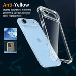 Ultra-Thin Transparent TPU Shockproof Case for iPhone Air