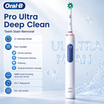 Oral-B 4-Mode Rechargeable Toothbrush With 30-Second Interval Reminder