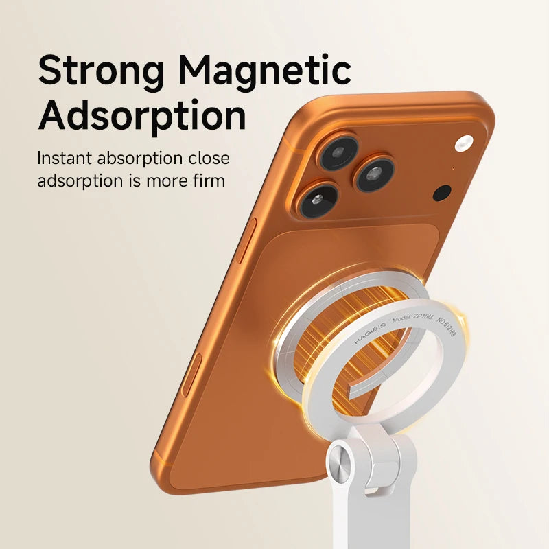 Magnetic 360° Rotating Phone Tripod Stand