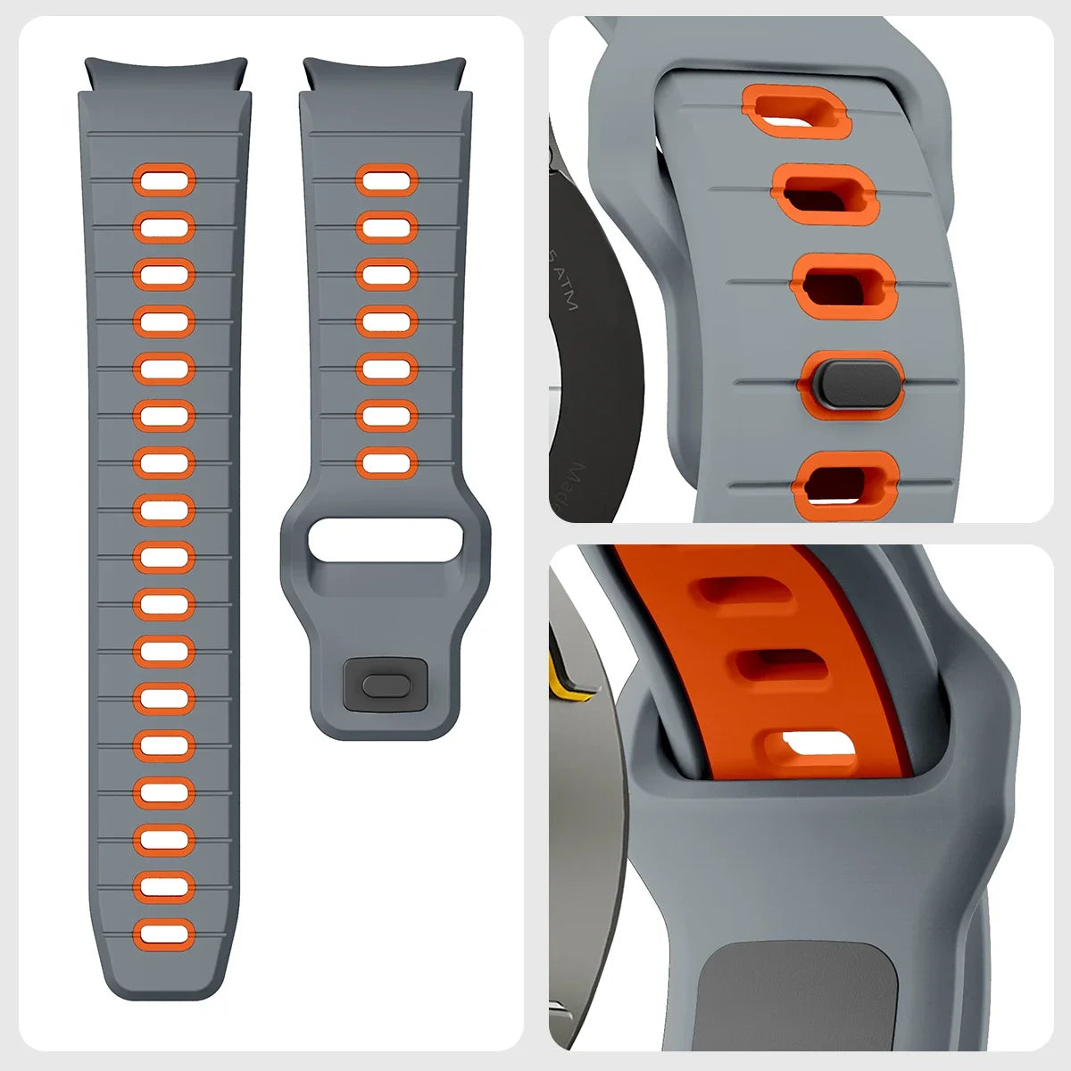 Silicone Sport Strap for Samsung Galaxy Watch 7