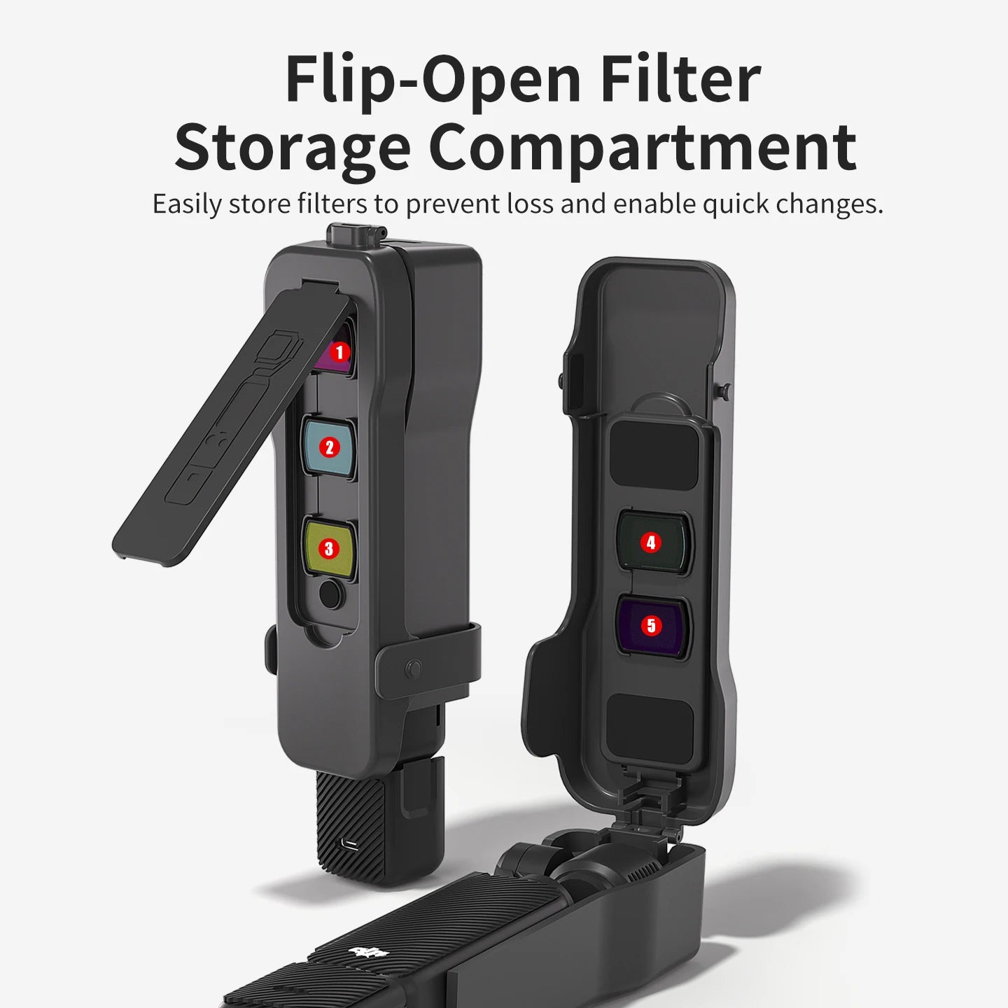 DJI Osmo Pocket 3 Protective Case with Fixed Retention Strap