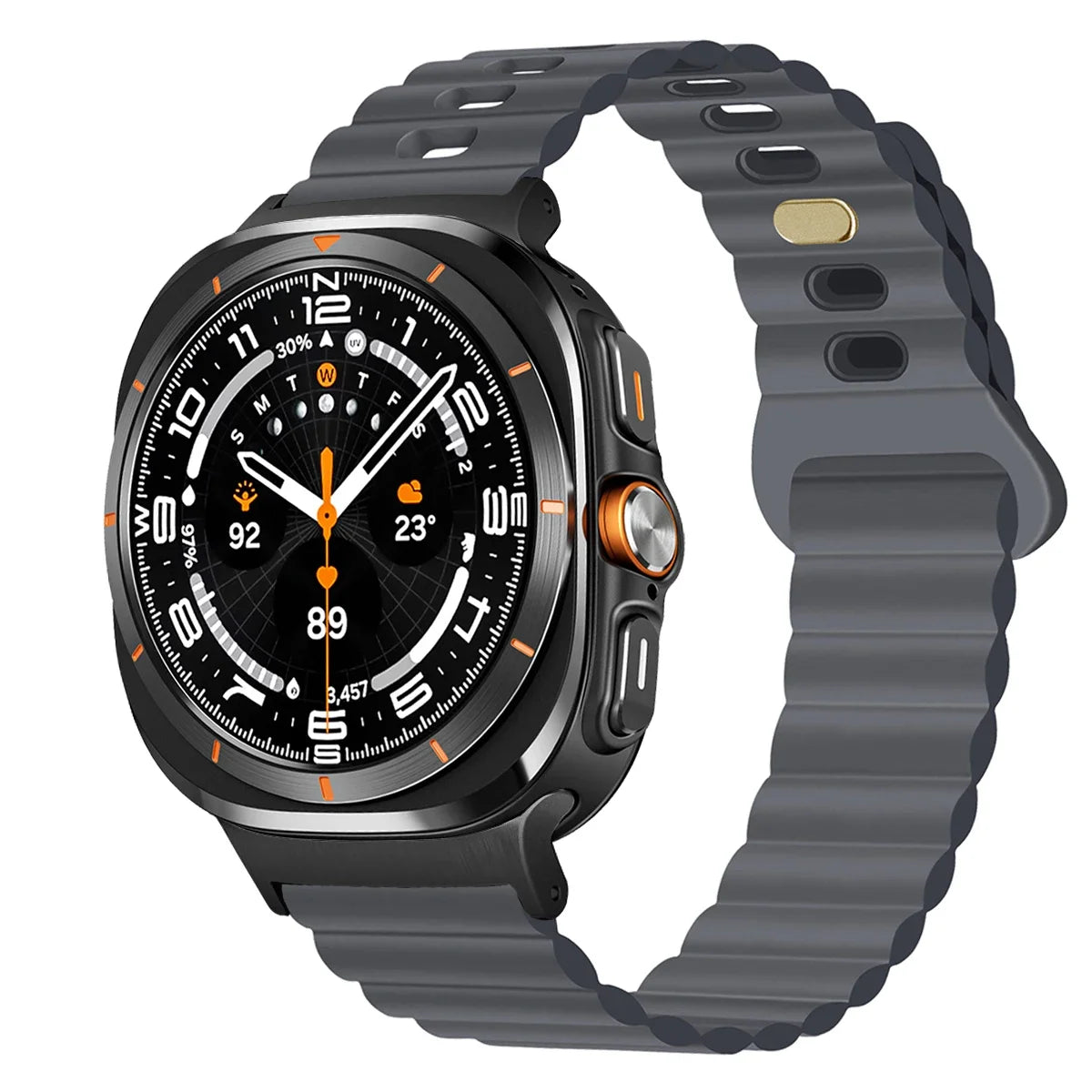 Durable No Gaps Silicone Sport Band for Samsung Galaxy Watch Ultra