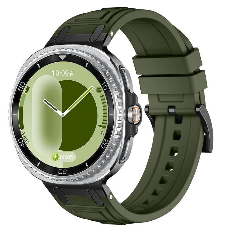 Waterproof Silicone Watch Band for Samsung Galaxy Watch 9