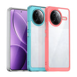 Clear Hard PC + Soft TPU Bumper Case for Xiaomi Redmi K80 Pro