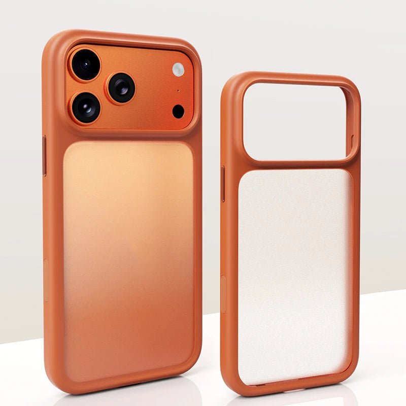 Translucent Frosted Shockproof Case for iPhone 18 Series