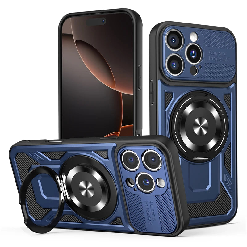 Heavy-Duty Armor MagSafe Case for iPhone 16 Series
