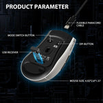 Attack Shark X5 Lightweight Tri-Mode Wireless Gaming Mouse