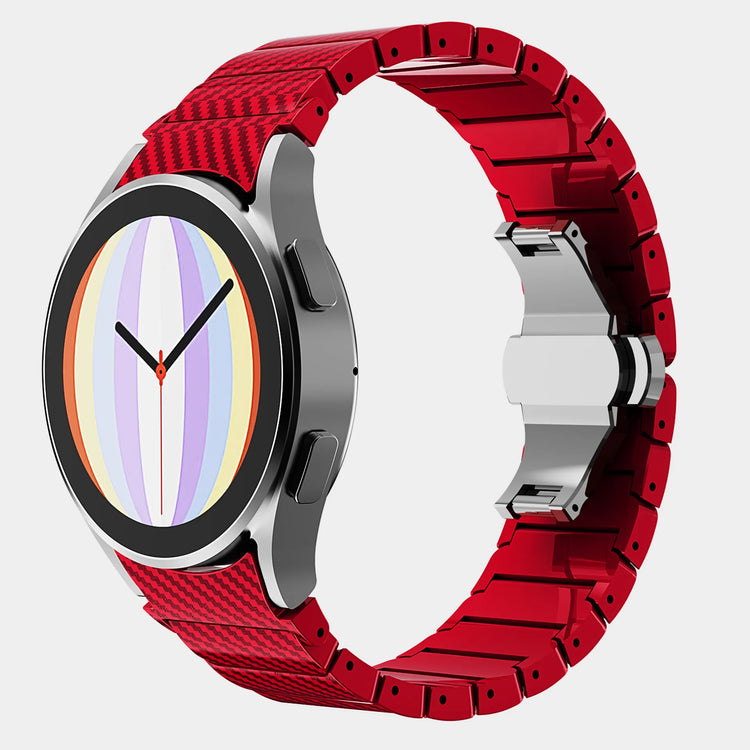 No-Gap Carbon Fiber Style Band for Samsung Galaxy Watch 6 & Galaxy Watch 6 Classic