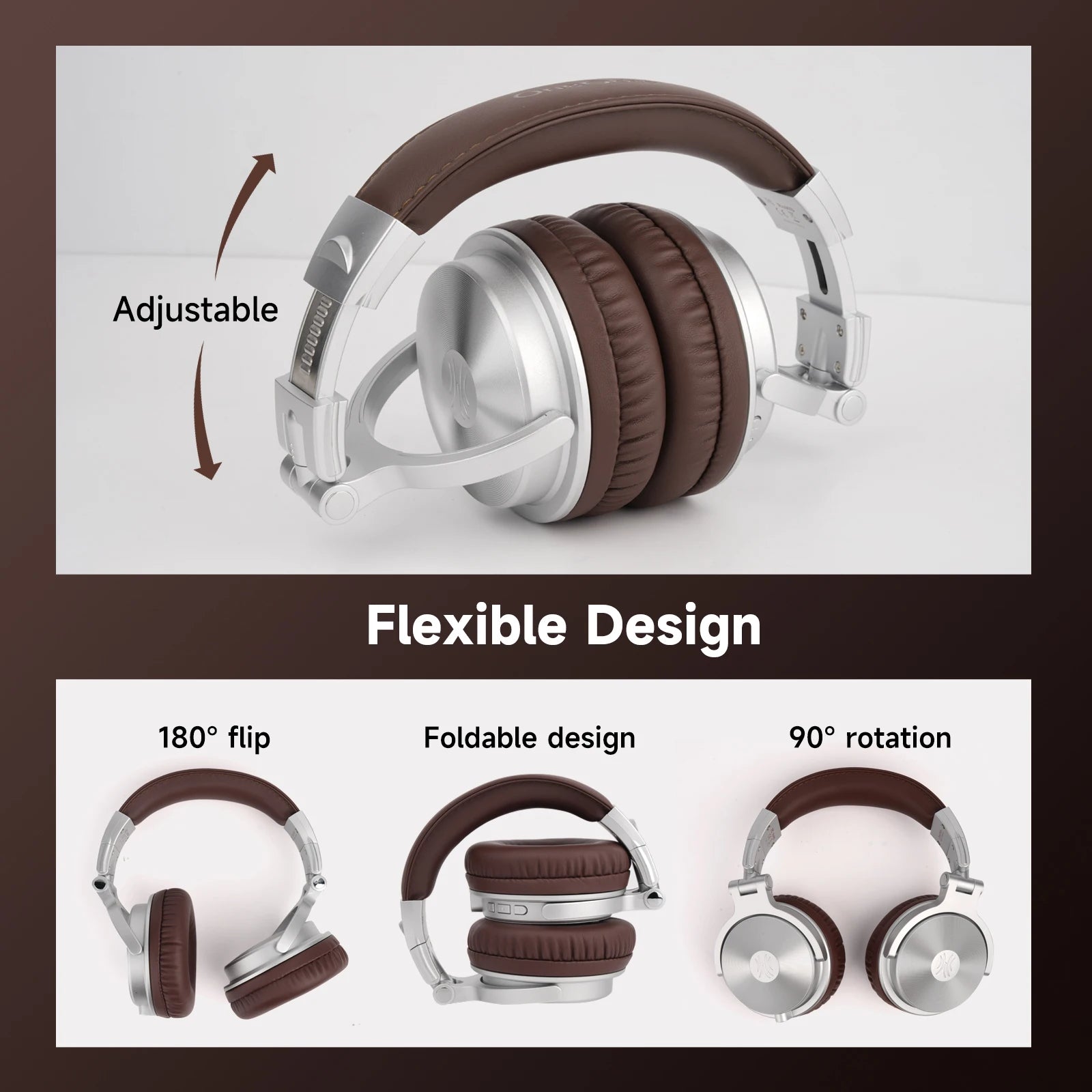 Oneodio Upgrade Pro C Wireless Bluetooth 5.2 Headphones