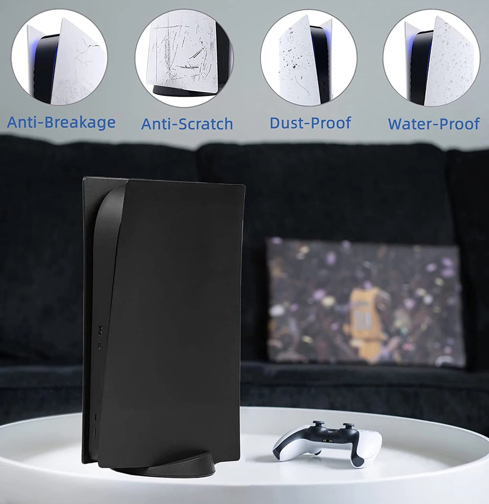 Anti-Scratch ABS Faceplate Shell for PlayStation 5 (Digital Edition)