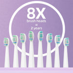 Yunchi C2 Electric Toothbrush for Adults – 90-Day Battery
