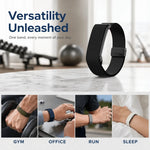 Google Fitbit Air Magnetic Nylon Replacement Band with Metal Frame