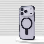 Premium Translucent MagSafe Case with Ring Kickstand for iPhone 17 Series