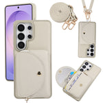 Litchi PU Leather Wallet Case for Samsung Galaxy S25 Series