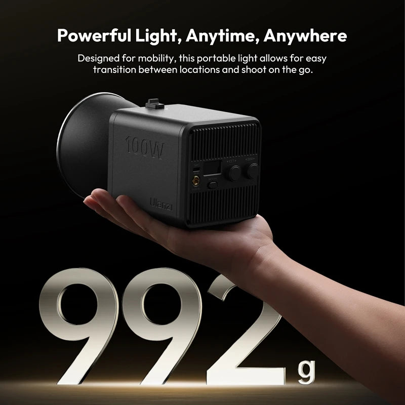 Ulanzi ML100WBi 100W Bi-Color Video Light with Battery