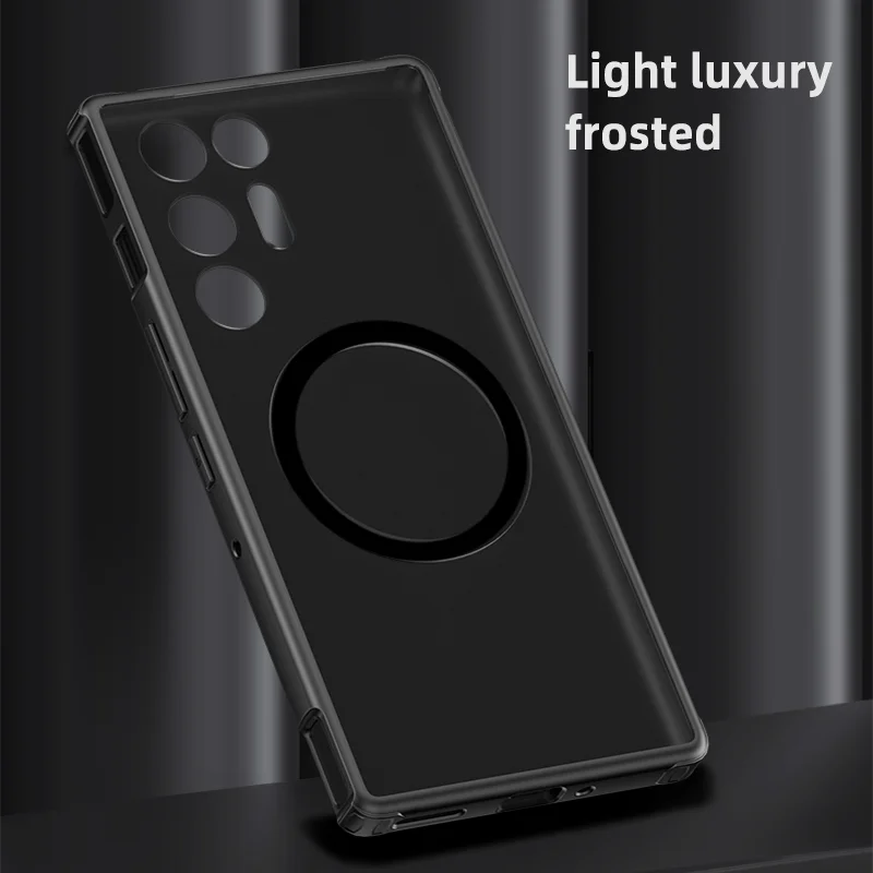 Semi-Transparent Magnetic Case for ZTE Nubia Red Magic 11 Air