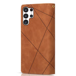 Samsung Galaxy S26 Series Color Block Wallet Case with Card Slots