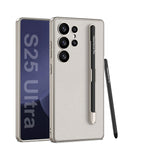 Samsung Galaxy S25 Ultra Shockproof Case with Pen Slot