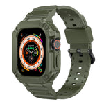 TPU Silicone Protective Case with Raised Bezel for Apple Watch Ultra