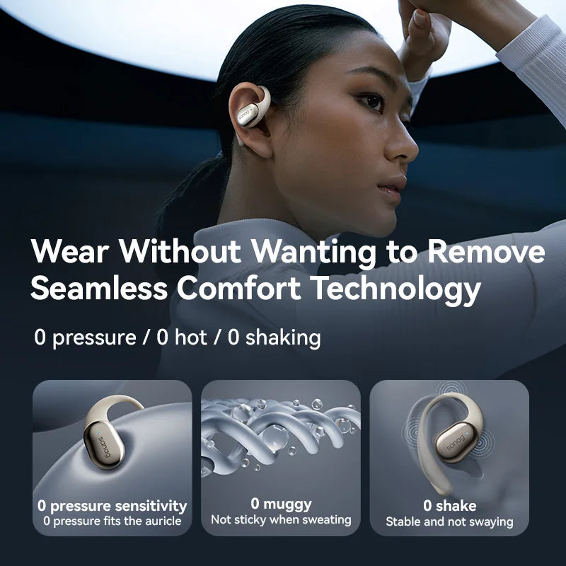 Sanag C16S Bluetooth 5.4 Open Ear Earphone