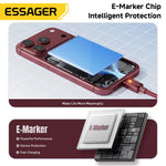 Essager 100W USB-C Braided Cable With E-Marker