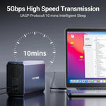 Acasis 3.5-Inch Dual Bay HDD/SSD External Case