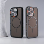 Soft Edge Frosted Translucent MagSafe PC Case for iPhone 16 Series