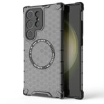 Honeycomb Pattern Magnetic Case for Samsung Galaxy S24 Series