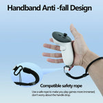 Adjustable Active Straps with Metal Ring Buckle for Meta Quest 3 Controllers