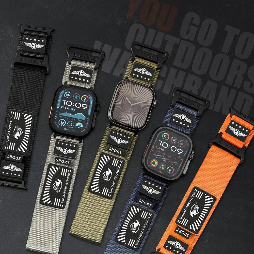 Tactical Nylon Band for Apple Watch