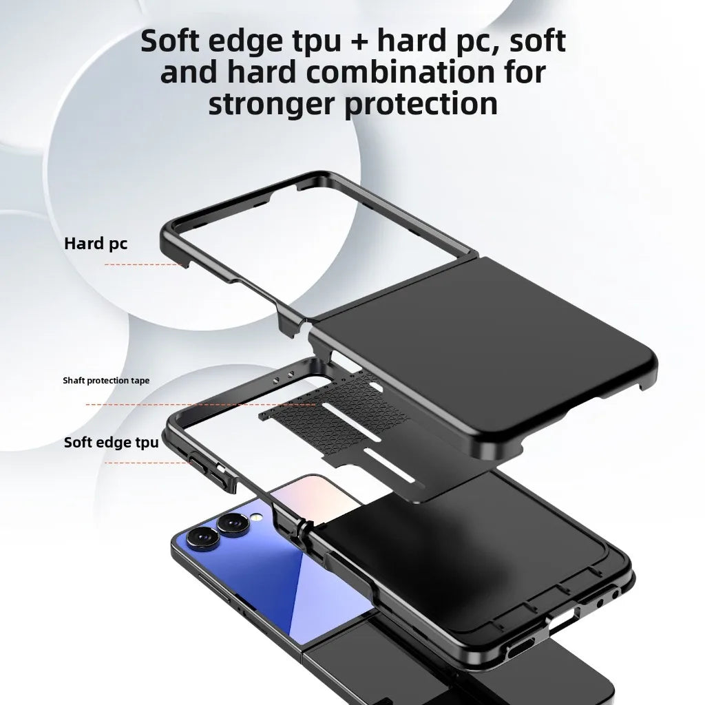Samsung Galaxy Z Flip 7 Matte Skin Feel Shockproof Case