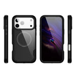 Durable Multi-Layer MagSafe Case with Adjustable 360° Stand for iPhone 17 Series