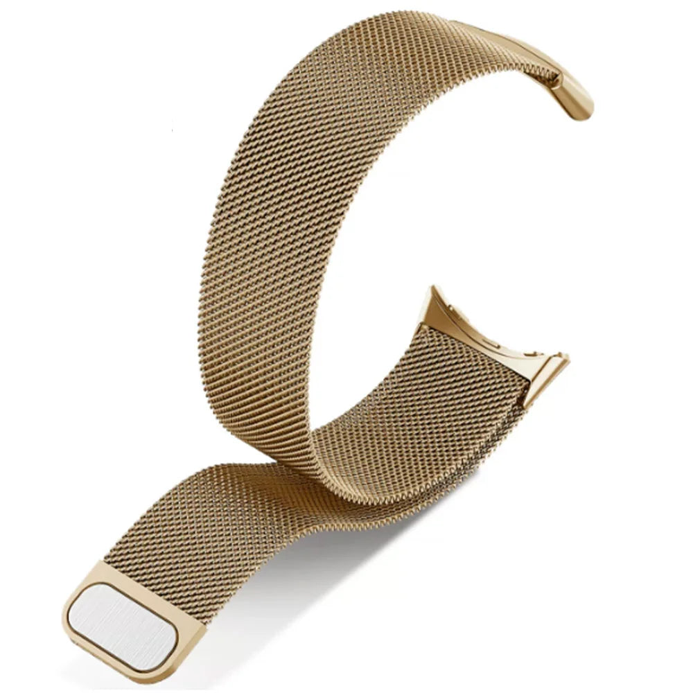 Milanese Mesh Magnetic Closure Watch Band for Google Pixel Watch 4