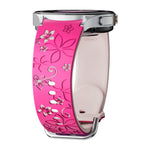 Engraved Silicone Sport Band for Samsung Galaxy Watch 7