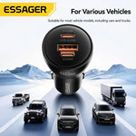 Essager 90W Dual-Port USB-C Car Charger
