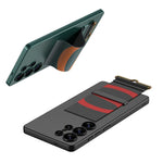 Shockproof Slim Case with Built-in Wristband for Samsung Galaxy S25 Ultra