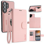 Luxury Fashion Flip Wallet Leather Case for Samsung Galaxy S26 Series