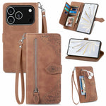 Crossbody Leather Flip Wallet Case with Card Holder for iPhone 17 Series