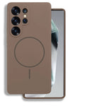 Shockproof Liquid Silicone Magnetic Case for Samsung Galaxy S25 Series