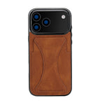 Premium Leather Wallet Case with Stand Function for iPhone 17 Series